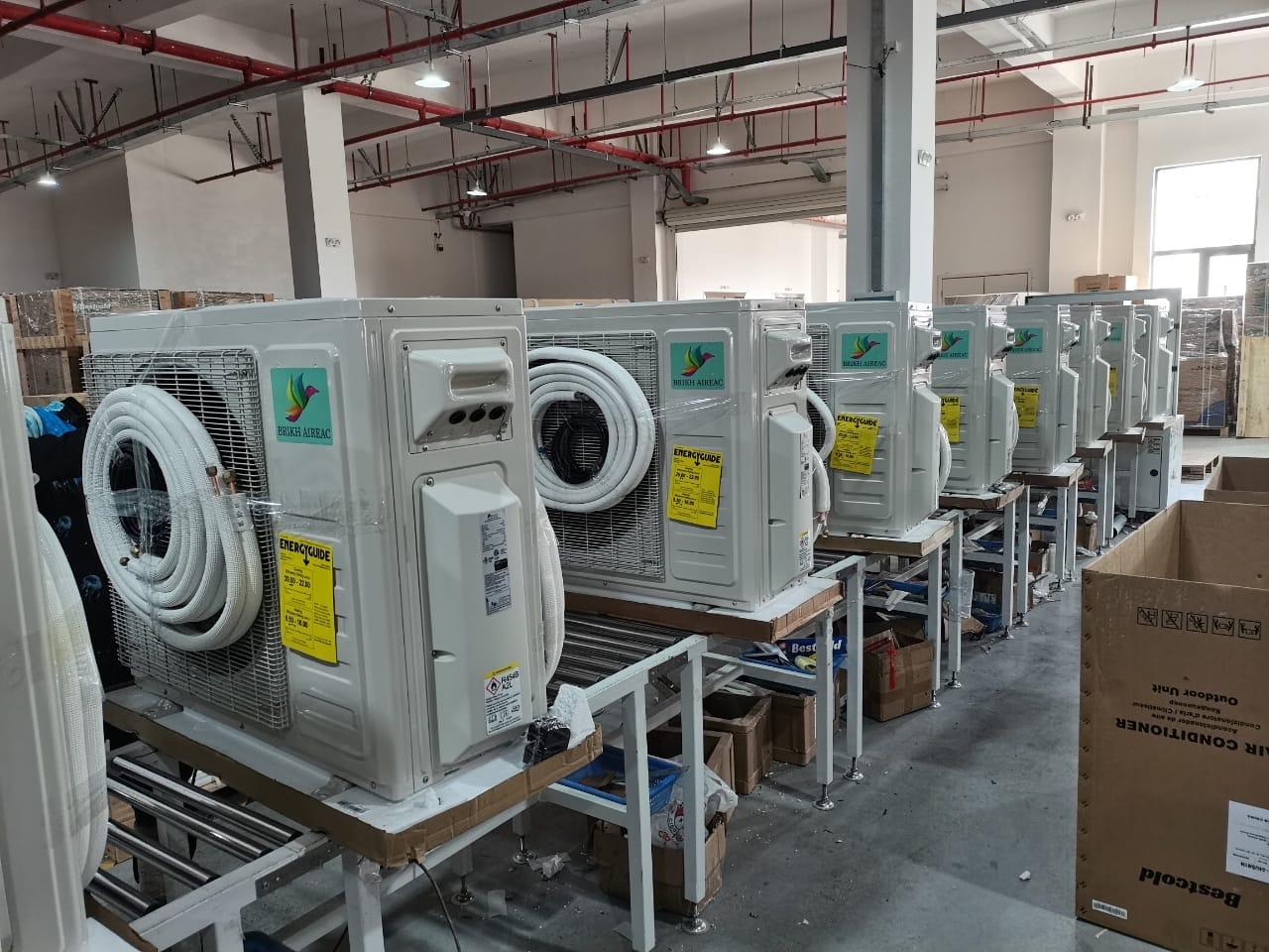 Warehouse Mini Split Inventory