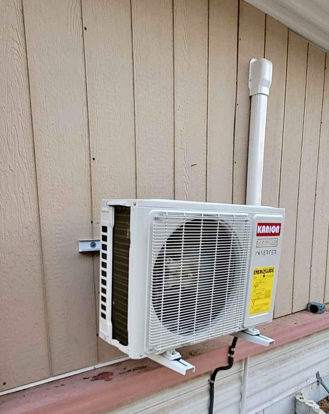 Exterior Mini Split Installation