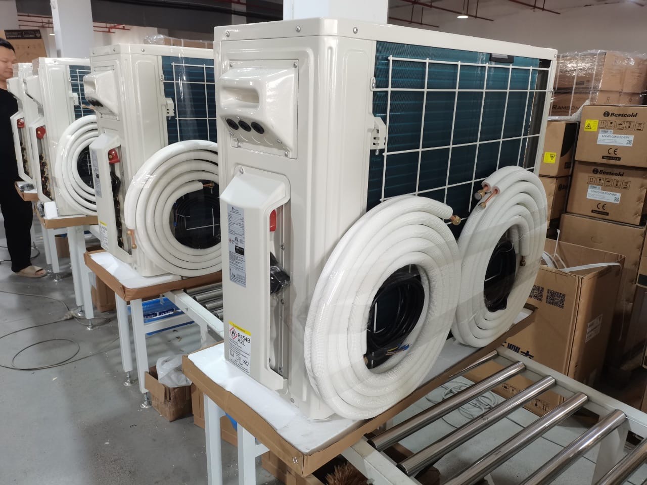 Multi-Zone Mini Split Warehouse Inventory