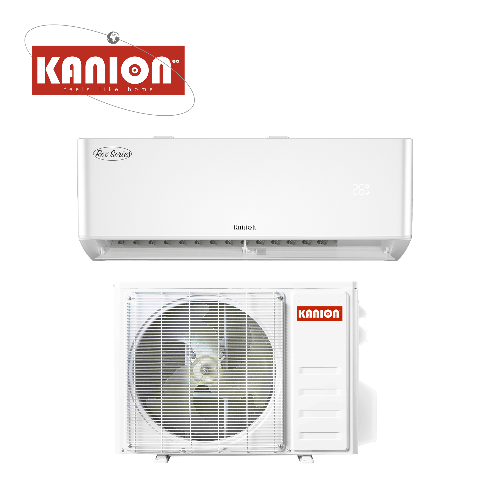 Kanion 12000 BTU 20.5 SEER WiFi Heat Pump